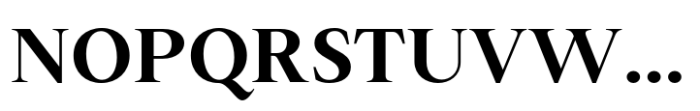 Varisse Serif Bold Font UPPERCASE