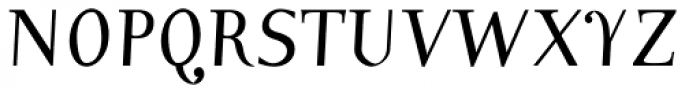 Varius 3 LT Std Italic Font UPPERCASE