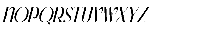 Varkes Italic Font UPPERCASE
