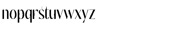 Varkes Regular Font LOWERCASE