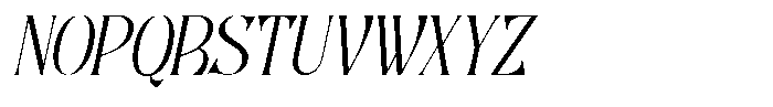 Varonde Italic Font UPPERCASE