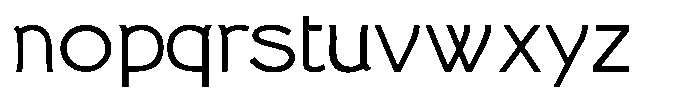 Varqen Font LOWERCASE