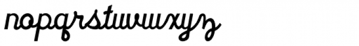 Varsity Script JF Font LOWERCASE