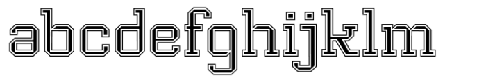 Varsity Team Inline FONT