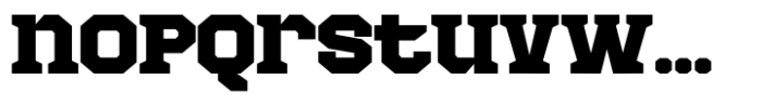 Varsity Vortex Regular Font LOWERCASE