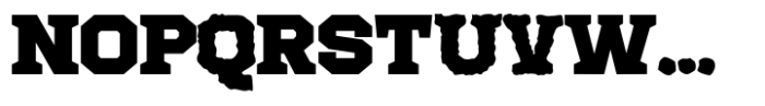 Varsity Vortex distort Font UPPERCASE
