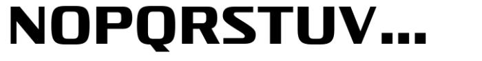 Vartek Bold Font UPPERCASE