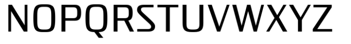 Vartek Condensed Regular Font UPPERCASE