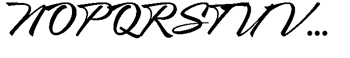 Vartensie Font UPPERCASE