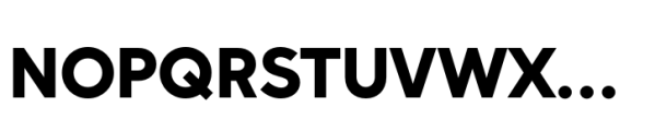 Vary Pro ExtraBold Font UPPERCASE