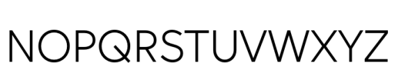 Vary Pro Light Font UPPERCASE