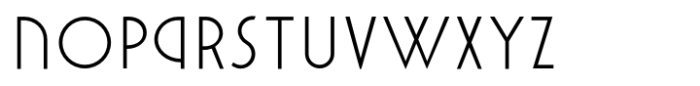 Varygraphie Thin Font LOWERCASE