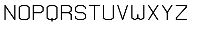 Vasarely Regular Font LOWERCASE