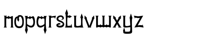 Vasirem Regular Font LOWERCASE