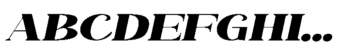 Vasprix Oblique Font UPPERCASE