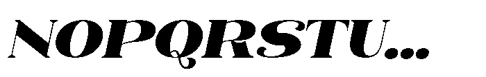 Vasprix Oblique Font UPPERCASE