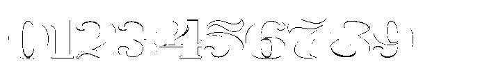 Vasprix Outline Font OTHER CHARS