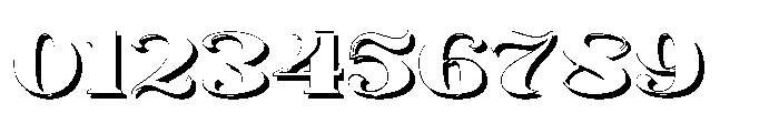 Vasprix Shadow Font OTHER CHARS