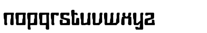 Vasroce Regular Font LOWERCASE