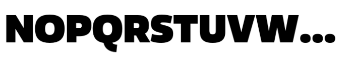 Vast Black Font UPPERCASE