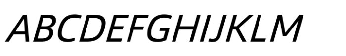 Vast Variable Italic Font UPPERCASE
