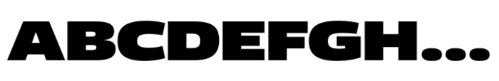 Vast XL Black Font UPPERCASE