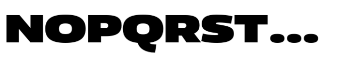 Vast XL Black Font UPPERCASE