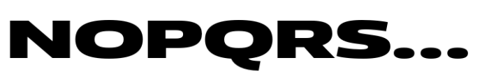 Vast XXL Extra Bold Font UPPERCASE