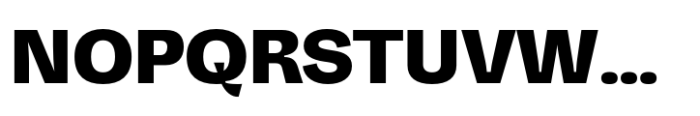 Vastago Grotesk Black Font UPPERCASE
