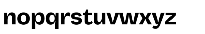 Vastago Grotesk Bold Font LOWERCASE