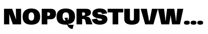 Vastago Grotesk Heavy Font UPPERCASE