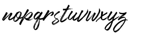 Vaston Regular Font LOWERCASE