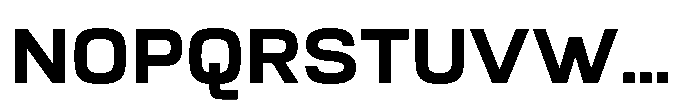 Vastory Bold Font UPPERCASE