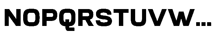 Vastory Extrabold Font UPPERCASE