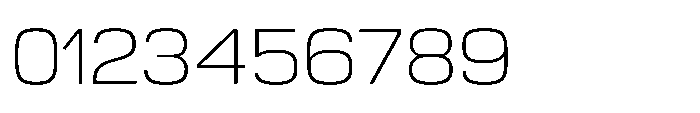 Vastory Extralight Font OTHER CHARS