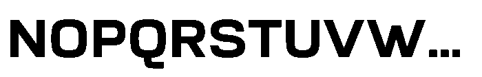 Vastory Futurist Bold Font UPPERCASE