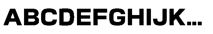 Vastory Futurist Extrabold Font UPPERCASE