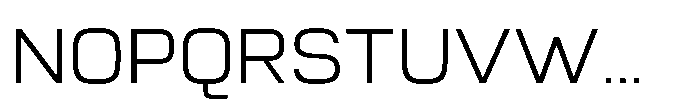 Vastory Futurist Light Font UPPERCASE
