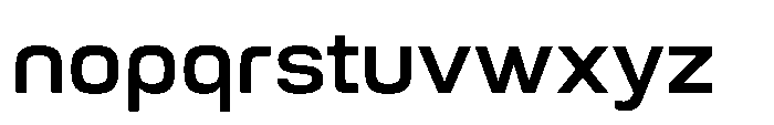 Vastory Futurist Semibold Font LOWERCASE