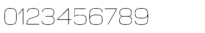 Vastory Futurist Thin Font OTHER CHARS