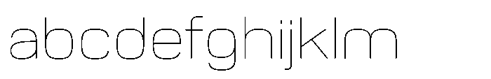 Vastory Futurist Thin FONT
