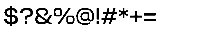 Vastory Medium Font OTHER CHARS
