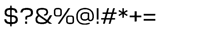 Vastory Regular Font OTHER CHARS