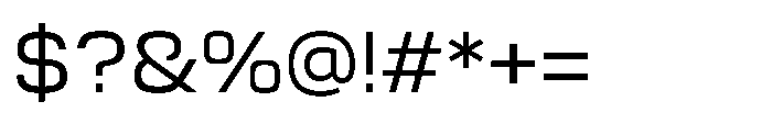 Vastory Variable Font OTHER CHARS