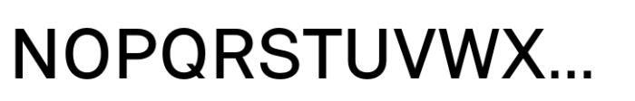 Vaud Pro Book Font UPPERCASE