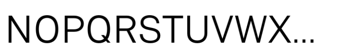 Vaud Pro Extra Light Font UPPERCASE