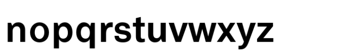 Vaud Pro Semi Bold Font LOWERCASE