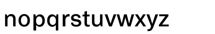 Vaud Pro Variable Font LOWERCASE