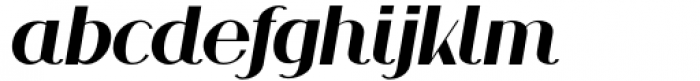 Vaughan Pro Bold Italic Font LOWERCASE