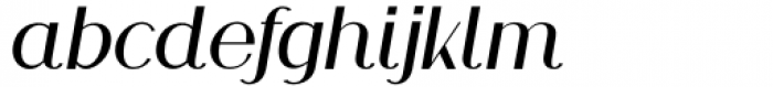 Vaughan Pro Italic Font LOWERCASE
